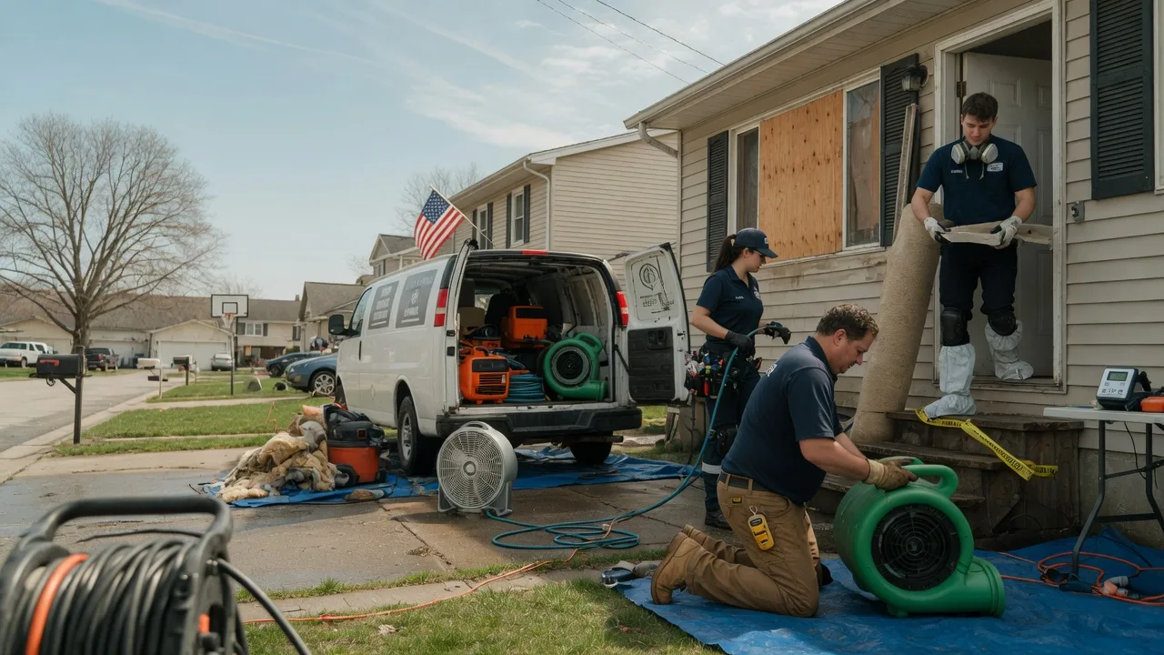 Water Damage Restoration in Woodbine, NJ near me